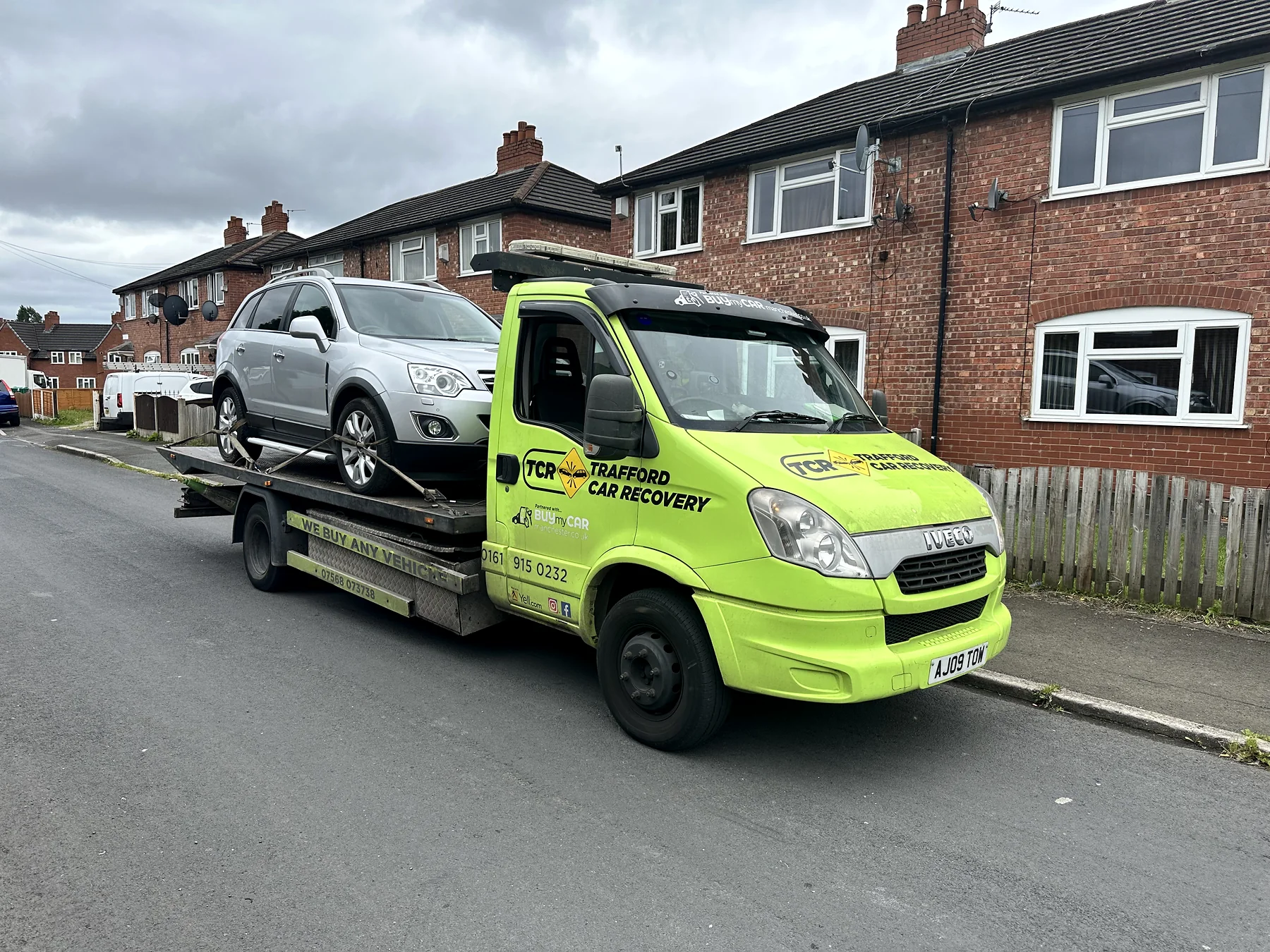 A Vauxhall recovery enquiry in Withington that became a vehicle purchase by our team.